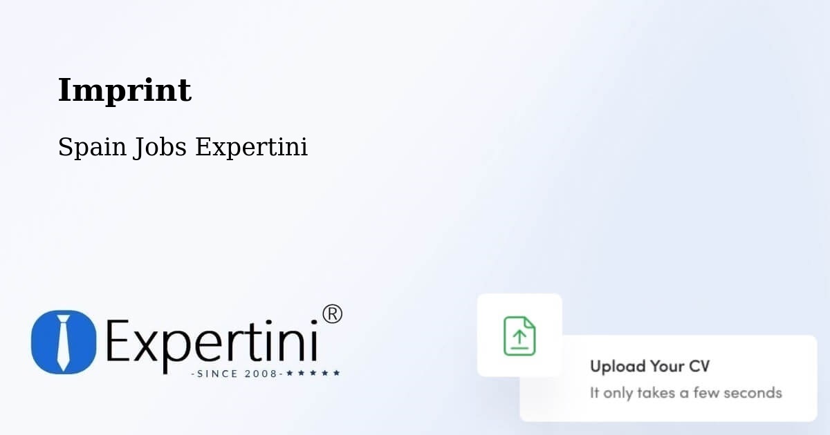 Imprint – Pozuelo - Spain Jobs Expertini